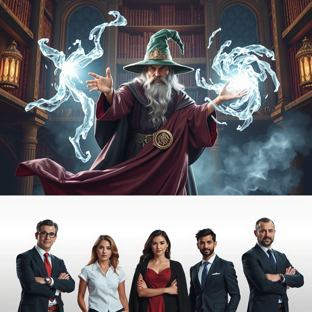 Mystic Realms RPG game screenshot